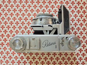 Kodak Retina II top open